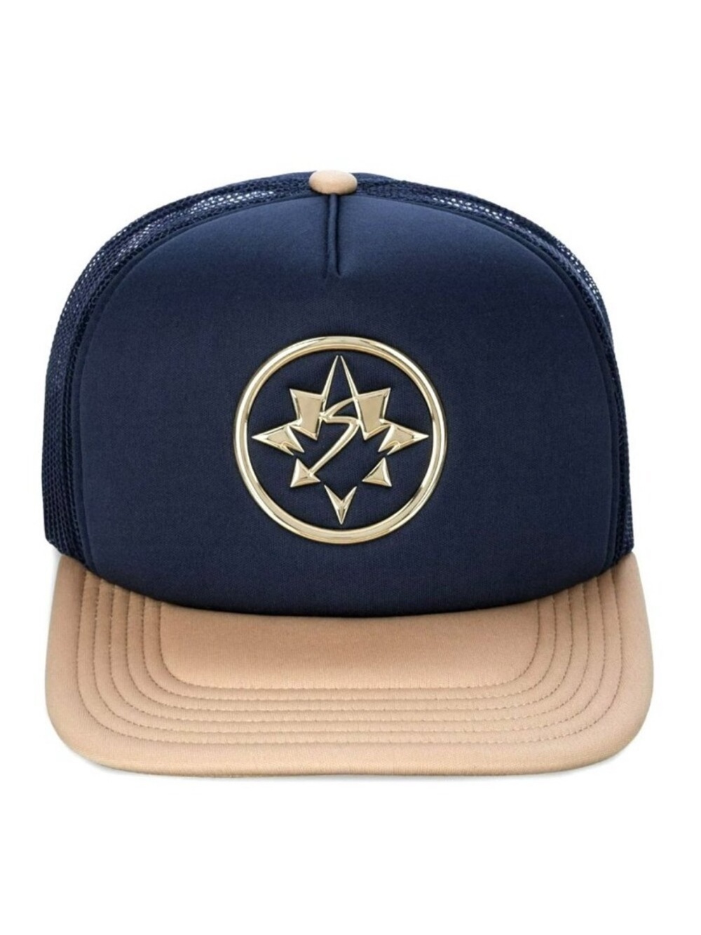 NWT Disney Marvel The Marvels Baseball Cap Hat Adults Blue Tan Mesh OS